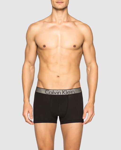 Boxer de punto de hombre Calvin Klein negro
