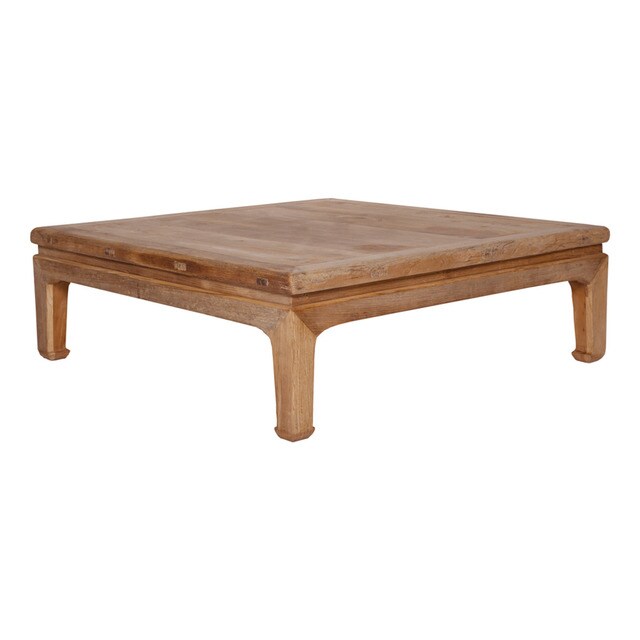 Mesa de centro de olmo macizo Opium El Corte Inglés