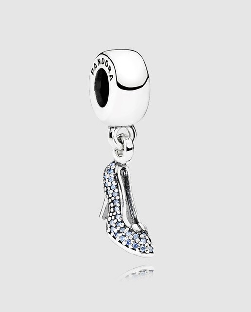 Charm de plata y circonitas Zapato Cenicienta Pandora Disney