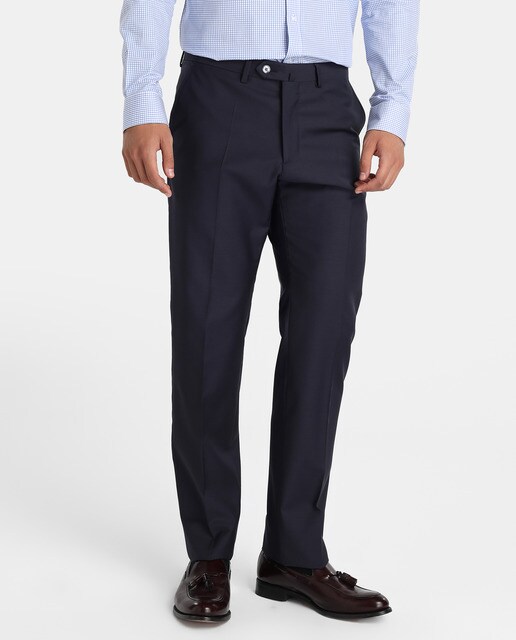 Pantalón de traje de hombre Black Emidio Tucci slim azul
