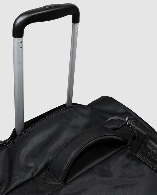 Maleta grande, 0 PLIABLE blanda negra, con capacidad 132L