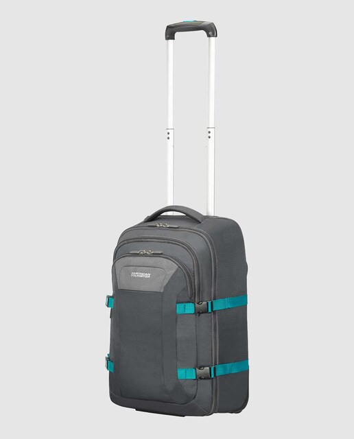 Trolley de cabine ROAD QUEST flexível cinzento, com capacidade para 35 L
