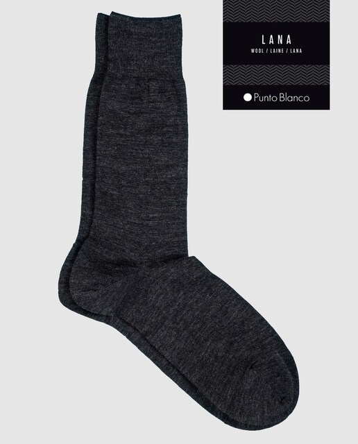 Calcetines de hombre Punto Blanco