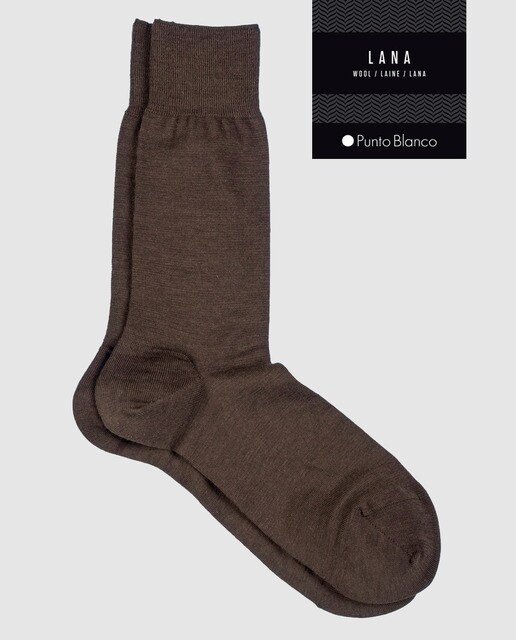 Calcetines de hombre Punto Blanco