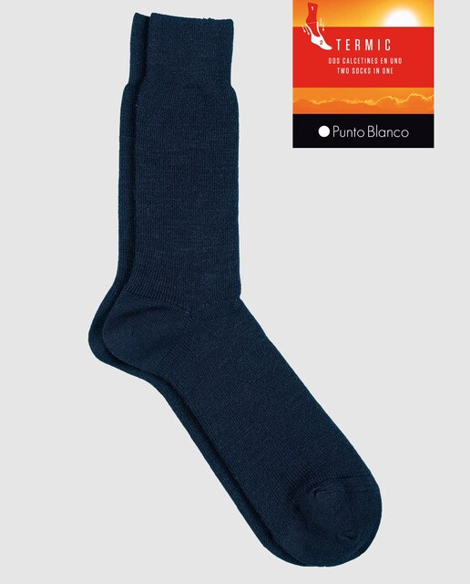 Calcetines de hombre Punto Blanco