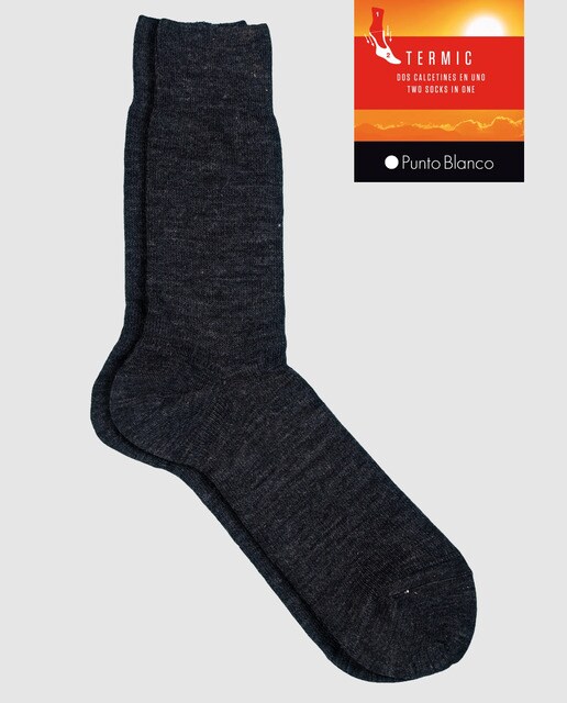Calcetines de hombre Punto Blanco