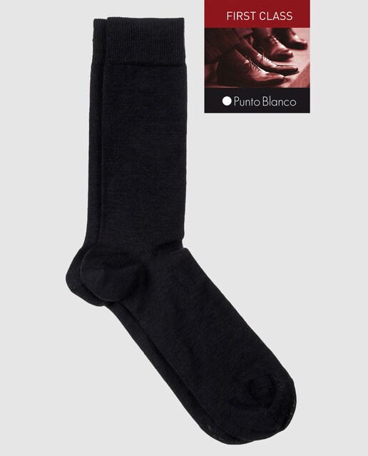 Calcetines de hombre Punto Blanco