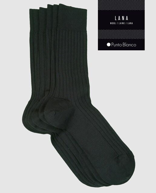 Pack de calcetines de hombre Punto Blanco