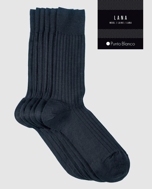 Pack de calcetines de hombre Punto Blanco