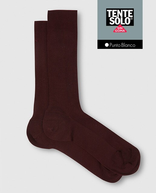 Calcetines de hombre Punto Blanco Tente Solo. Hecho en España.
