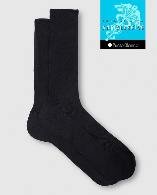 Calcetines de hombre Punto Blanco