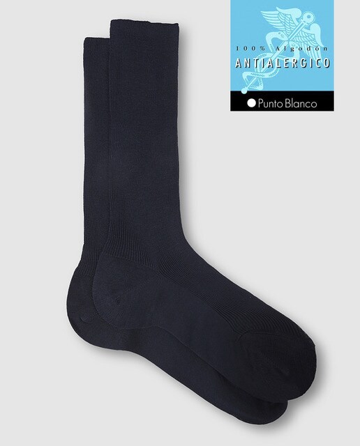 Calcetines de hombre Punto Blanco