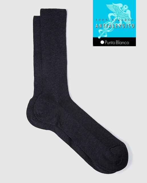 Calcetines de hombre Punto Blanco. Hecho en España.