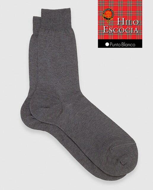 Calcetines de hombre Punto Blanco