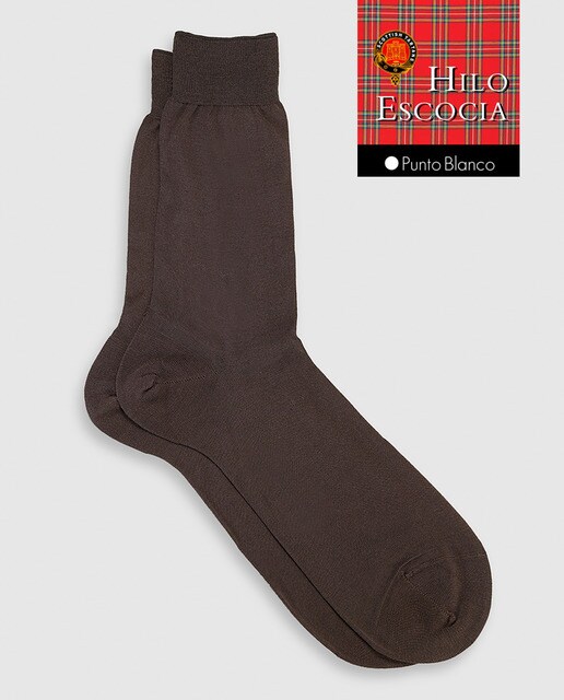Calcetines de hombre Punto Blanco. Hecho en España.