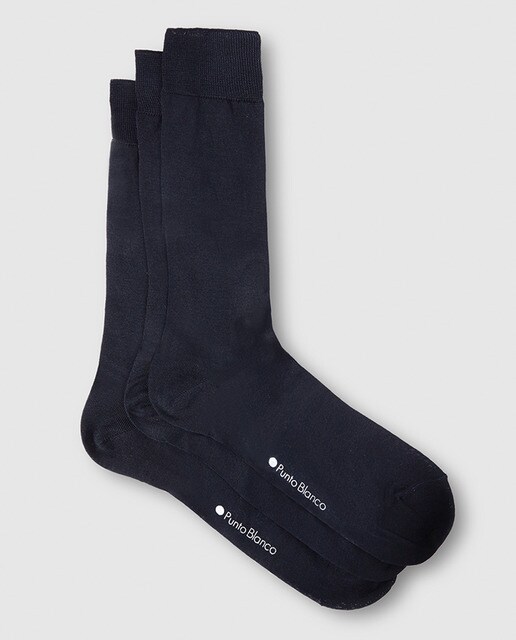 Pack de calcetines de hombre Punto Blanco