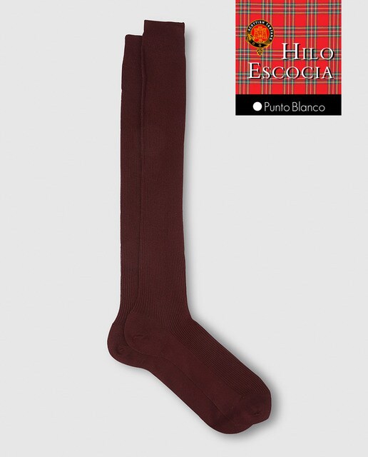 Calcetines de hombre Punto Blanco