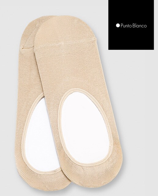 Pinkies de hombre Punto Blanco invisibles