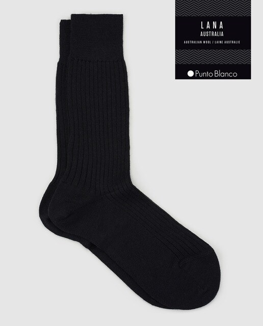 Calcetines de hombre Punto Blanco