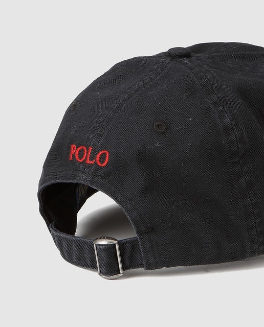 Gorra de hombre negro con logo