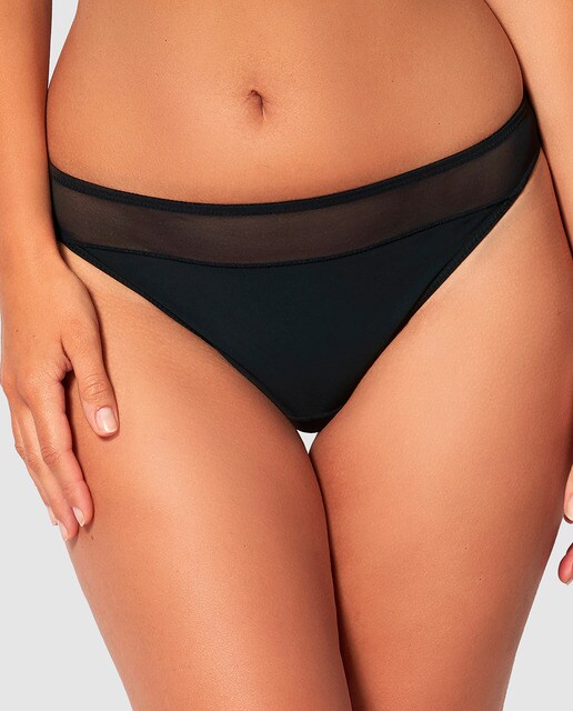Tanga de microfibra Essentiel Fit de mujer Sans Complexe