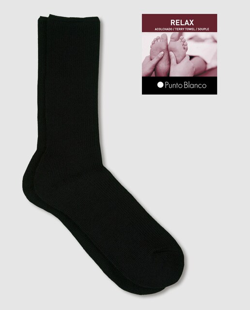 Calcetines de hombre Punto Blanco