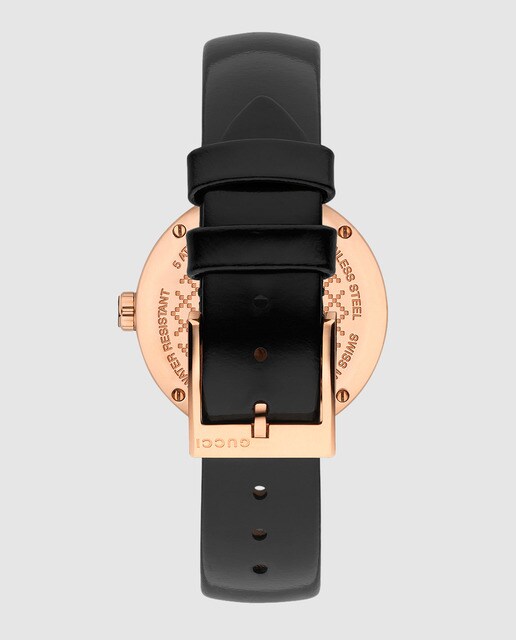 Reloj de mujer Gucci Diamantissima YA141401 de piel negro