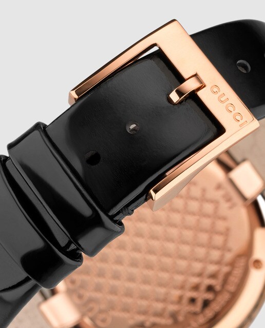 Reloj de mujer Gucci Diamantissima YA141401 de piel negro