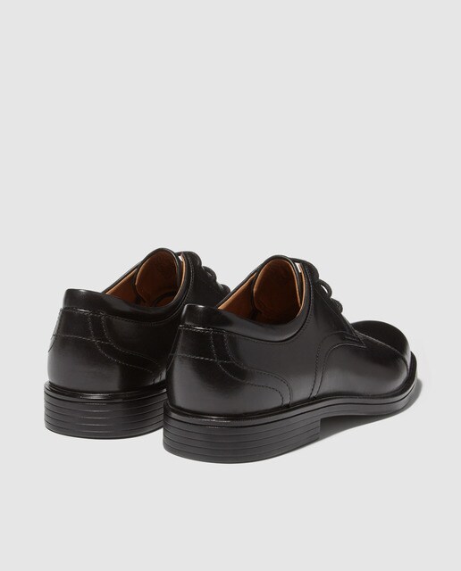 Zapatos de cordones de hombre Clarks en piel de color negro