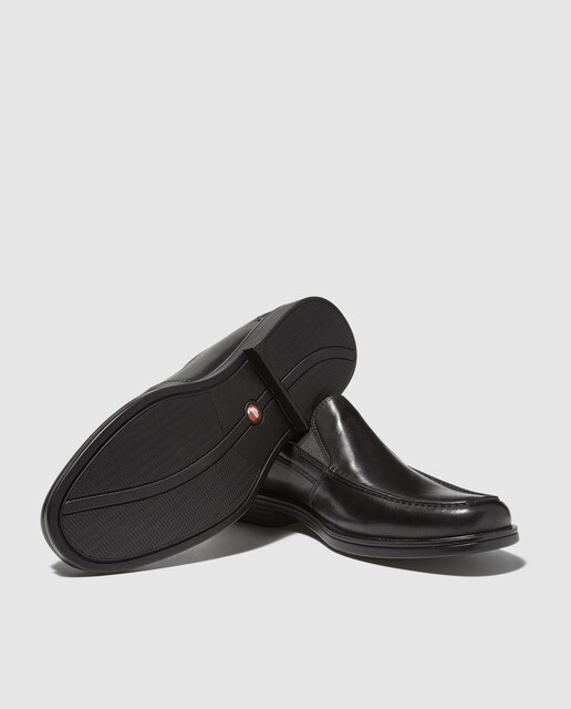 Mocasines de hombre Clarks de piel en color negro