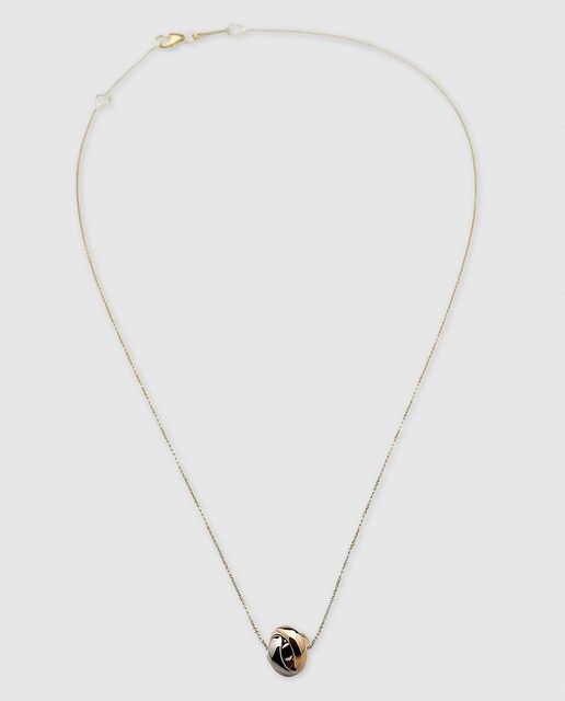 Collar de oro tricolor y diamantes El Corte Inglés