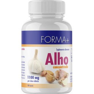 Cem Porcento Alho Macerado embalagem 100 capsulas