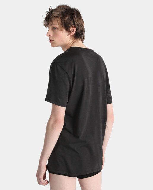 Pack de dos camisetas de hombre G-Star Raw negro de manga corta
