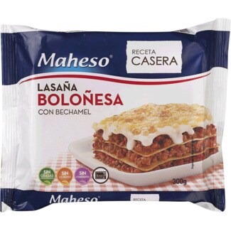 Maheso Lasanha Bolonhesa embalagem 300 g