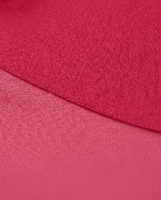 Pañuelo bandana de gasa rosa