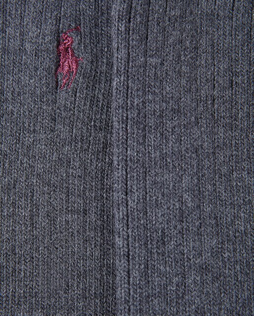 Calcetines de hombre Polo Ralph Lauren cortos grises