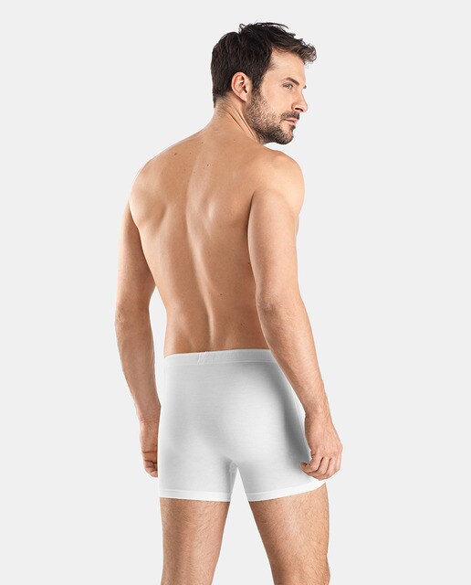 Boxer de punto de hombre Hanro blanco