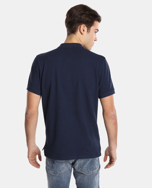 Polo de hombre Pepe Jeans azul marino de manga corta