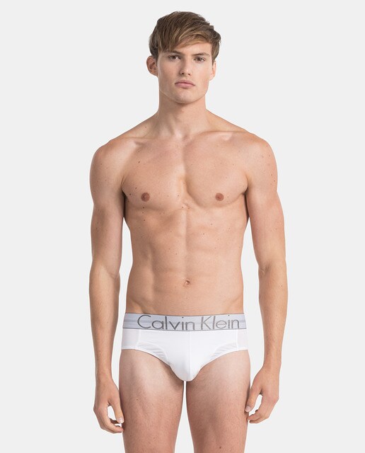 Slip de hombre Calvin Klein blanco