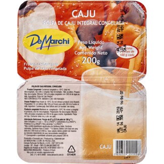 De Marchi Polpa de Caju Integral embalagem 200 g
