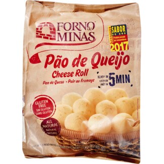 Forno de Minas Pão de Queijo Assado sem Glúten embalagem 400 g
