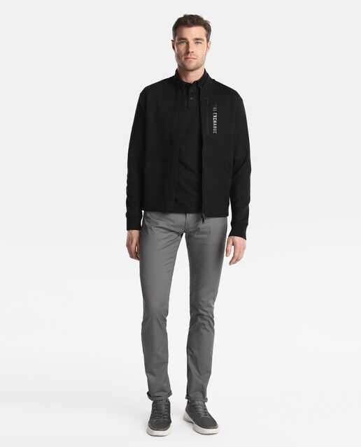 Pantalón cinco bolsillos de hombre Armani Exchange slim gris
