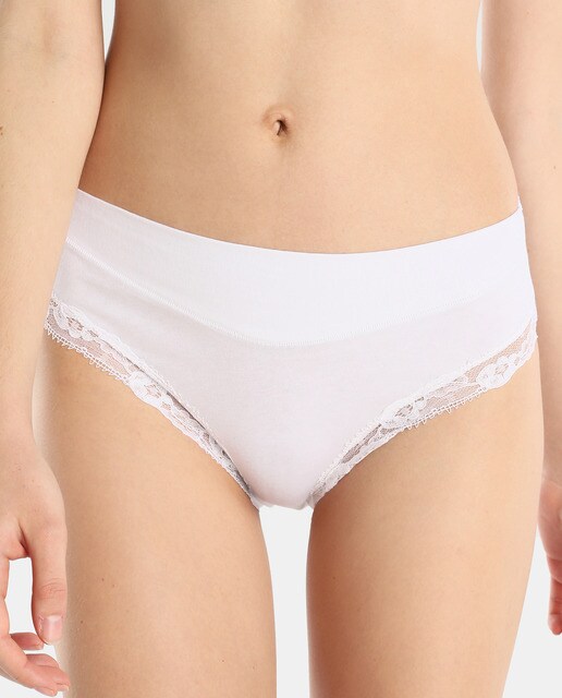 Braga bikini Pecado Original con encaje en el bajo