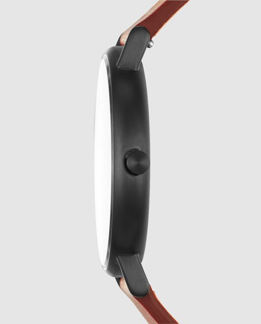 Reloj de hombre Skagen Signatur SKW6374 de piel marrón