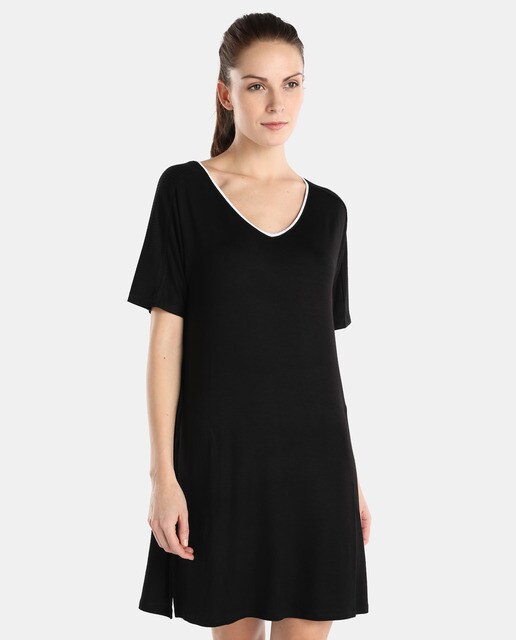 Camisón Dkny corto liso