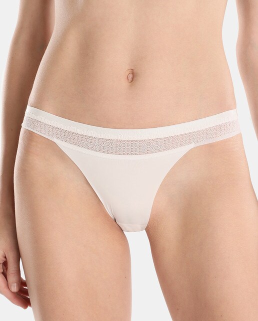 Braga brasileña Silhouette Sloggi con puntilla