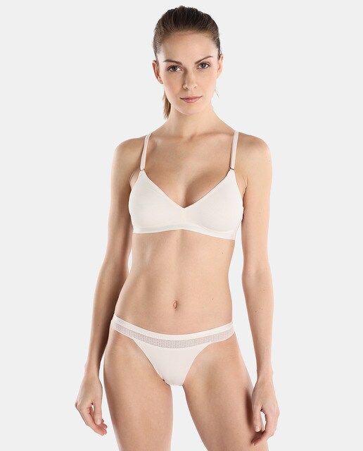 Braga brasileña Silhouette Sloggi con puntilla