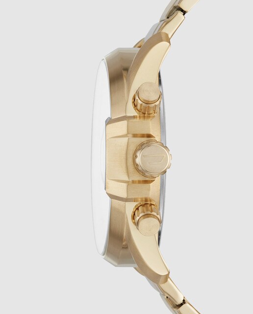 Reloj de hombre Diesel DZ4475 cronógrafo de acero dorado