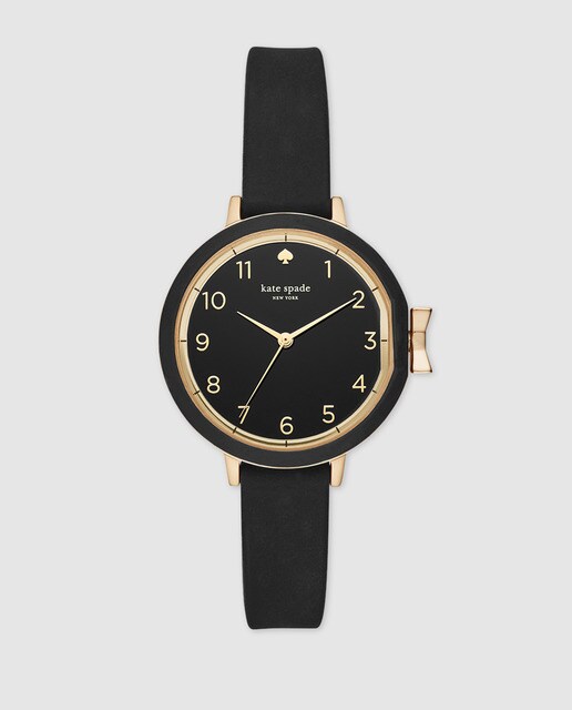 Reloj de mujer Kate Spade KSW1352 de silicona negro