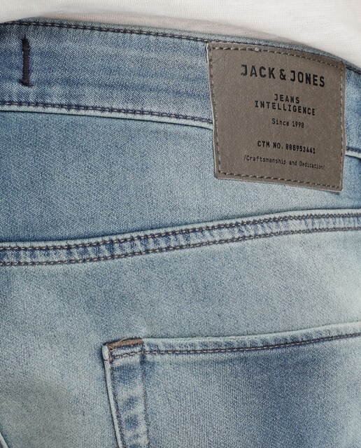 Bermuda vaquera de hombre Jack & Jones azul